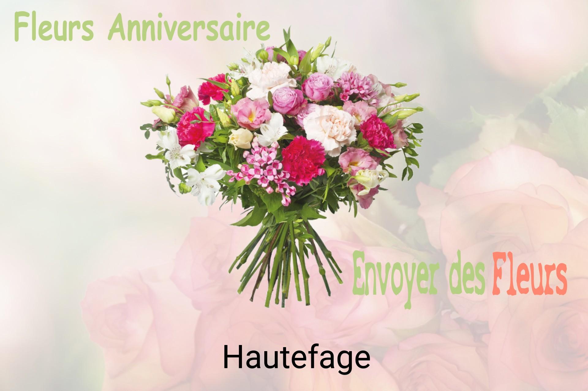 Bouquet de fleurs d’anniversaire livré à Hautefage