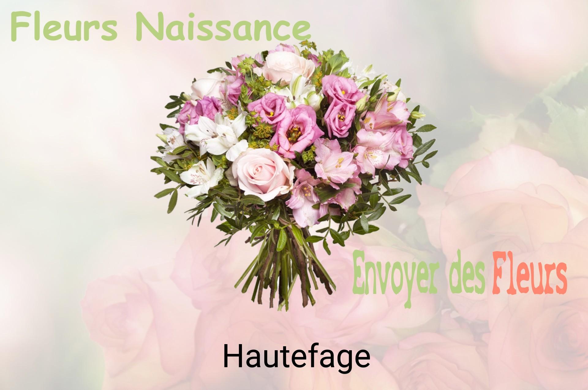 Bouquet de fleurs de naissance livré à Hautefage